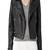 Women's genuine lambskin leather motorcycle slim fit designer biker jacket-ce-205