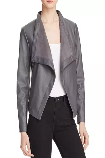 Women's genuine lambskin leather motorcycle slim fit designer biker jacket-ce-207
