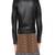 Women's genuine lambskin leather motorcycle slim fit designer biker jacket-ce-207