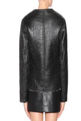 women's genuine lambskin leather biker jacket classic moto zip style pro 3