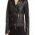 Women's genuine lambskin leather motorcycle slim fit designer biker jacket-ce-211