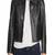 Women's genuine lambskin leather motorcycle slim fit designer biker jacket-ce-213