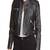 Women's genuine lambskin leather motorcycle slim fit designer biker jacket-ce-214