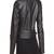 Women's genuine lambskin leather motorcycle slim fit designer biker jacket-ce-214
