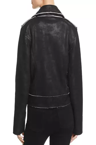 women's genuine lambskin leather biker jacket classic moto zip style premium stylish