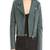 Women's genuine lambskin leather motorcycle slim fit designer biker jacket-ce-219