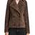 Women's suede genuine lambskin leather motorcycle slim fit designer biker jacket-ce-222