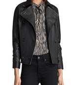 women's genuine lambskin leather biker jacket classic moto zip style premium sophisticated