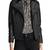 Women's genuine lambskin leather motorcycle slim fit designer biker jacket-ce-223
