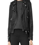 women's genuine lambskin leather biker jacket classic moto zip style premium deluxe