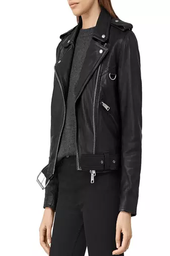 women's genuine lambskin leather biker jacket classic moto zip style premium deluxe