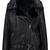 Women's genuine lambskin leather motorcycle slim fit designer fur biker jacket-ce-231
