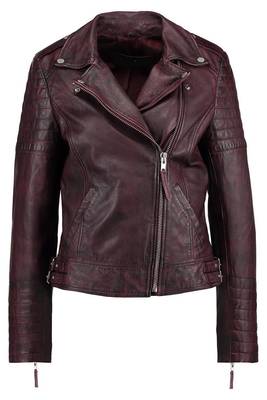 women's genuine lambskin leather biker jacket classic moto zip style premium signature 1