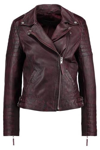 Women's genuine lambskin leather jacket motorcycle slim fit designer biker jacket-ce-232