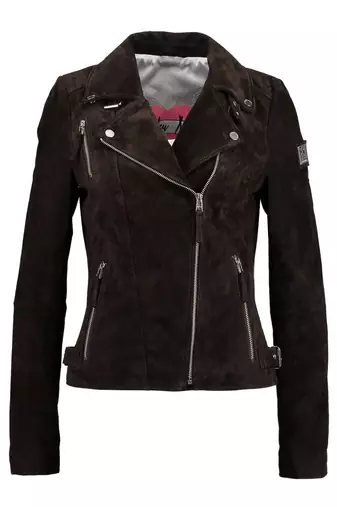 women's genuine lambskin leather biker jacket classic moto zip style premium unique