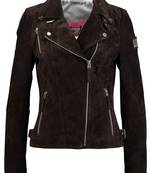 women's genuine lambskin leather biker jacket classic moto zip style premium unique