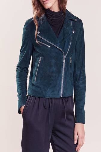 Women's genuine lambskin leather jacket motorcycle slim fit designer biker jacket-ce-236