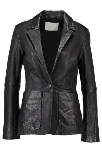 Women's genuine lambskin leather jacket motorcycle slim fit designer biker jacket-ce-237