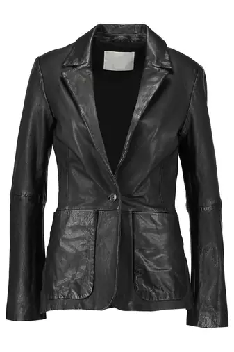 Women's genuine lambskin leather jacket motorcycle slim fit designer biker jacket-ce-237