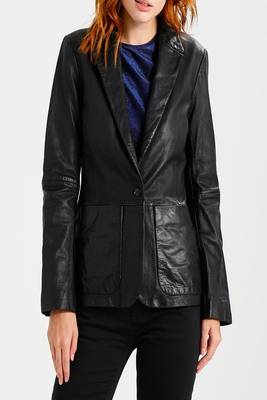 women's genuine lambskin leather biker jacket classic moto zip style premium top grade 3