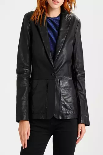 women's genuine lambskin leather biker jacket classic moto zip style premium top grade