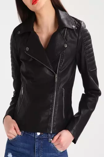 women's genuine lambskin leather biker jacket classic moto zip style premium ultimate