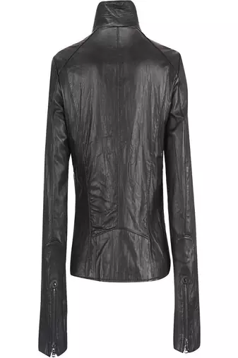 women's genuine lambskin leather biker jacket classic moto zip style premium featured