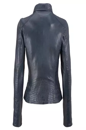 women's genuine lambskin leather biker jacket classic moto zip style exclusive premium