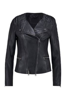 women's genuine lambskin leather biker jacket classic moto zip style exclusive modern 3