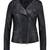 Women's genuine lambskin leather jacket motorcycle slim fit designer biker jacket-ce-246