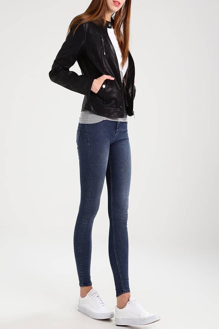 Women's genuine lambskin leather jacket motorcycle slim fit designer biker jacket-ce-247