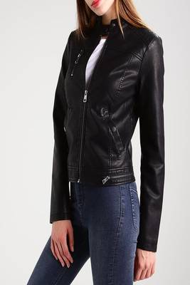 women's genuine lambskin leather biker jacket classic moto zip style exclusive stylish 3