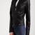 Women's genuine lambskin leather jacket motorcycle slim fit designer biker jacket-ce-247