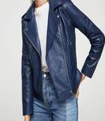 women's genuine lambskin leather biker jacket classic moto zip style exclusive sophisticated