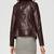 Women's genuine lambskin leather jacket motorcycle slim fit designer biker jacket-ce-254
