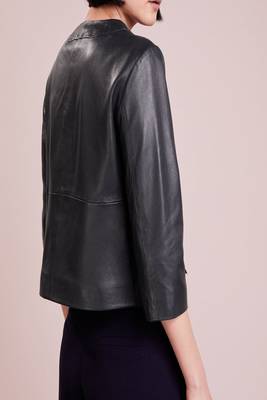 women's genuine lambskin leather biker jacket classic moto zip style exclusive luxury 2