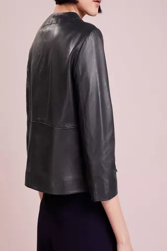 women's genuine lambskin leather biker jacket classic moto zip style exclusive luxury