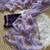 Lavender Color  Embroidery Sequence  Cutdana work Silk Saree