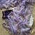 Lavender Color  Embroidery Sequence  Cutdana work Silk Saree