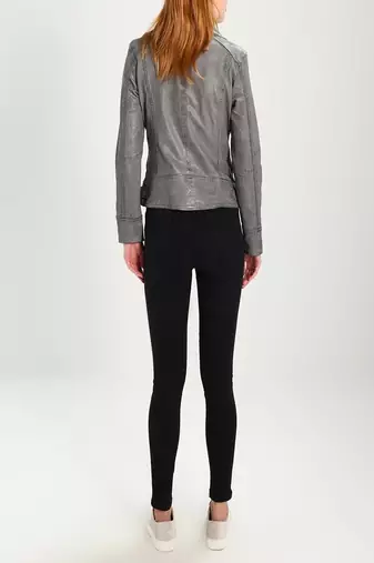 women's genuine lambskin leather biker jacket classic moto zip style exclusive elite
