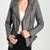 Women's genuine lambskin leather jacket motorcycle slim fit designer biker jacket-ce-260