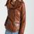 Women's genuine lambskin leather jacket motorcycle slim fit designer biker jacket-ce-261