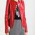 Women's genuine lambskin leather jacket motorcycle slim fit designer biker jacket-ce-262