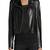 Women's genuine lambskin leather jacket motorcycle slim fit designer biker jacket-ce-264