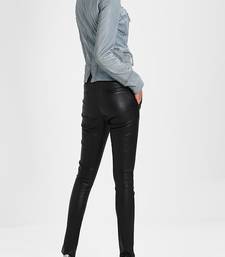 Women's genuine lambskin leather jacket motorcycle slim fit designer biker jacket-ce-265