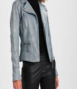 women's genuine lambskin leather biker jacket classic moto zip style exclusive original