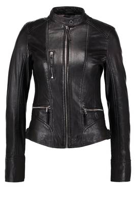 women's genuine lambskin leather biker jacket classic moto zip style exclusive high quality 1