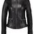 Women's genuine lambskin leather jacket motorcycle slim fit designer biker jacket-ce-266