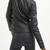Womens genuine lambskin black leather motorcycle slim fit ladies biker jacket-c268
