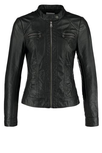 women's black lambskin leather biker jacket classic moto zip style exclusive exclusive